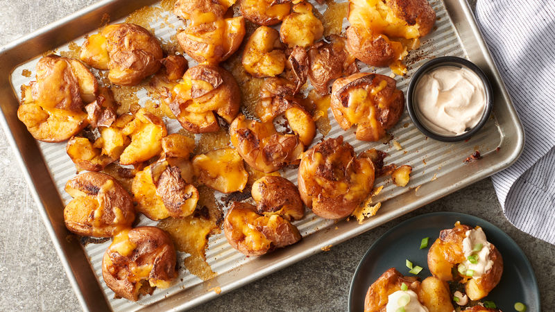 Taco Smashed Potatoes