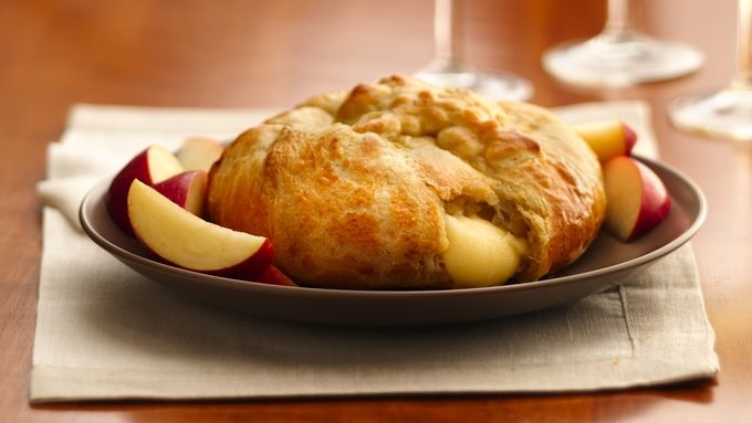 Crescent-Wrapped Brie
