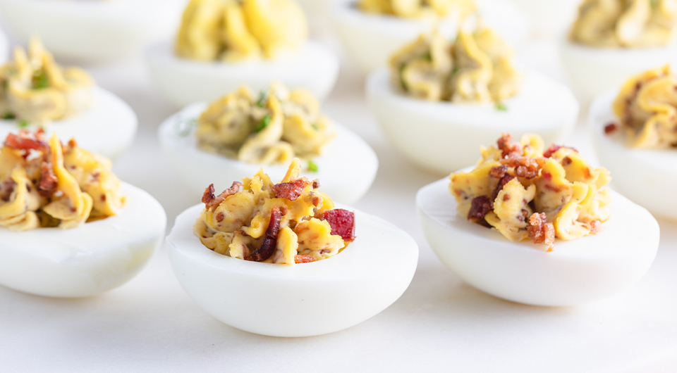 Deviled Eggs 3 Ways