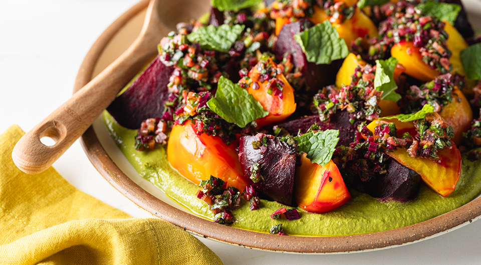 Zero Waste Beet Salad