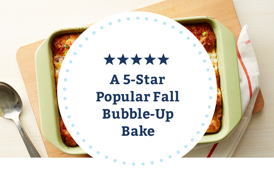 A 5-Star Popular Fall Bubble-Up Bake