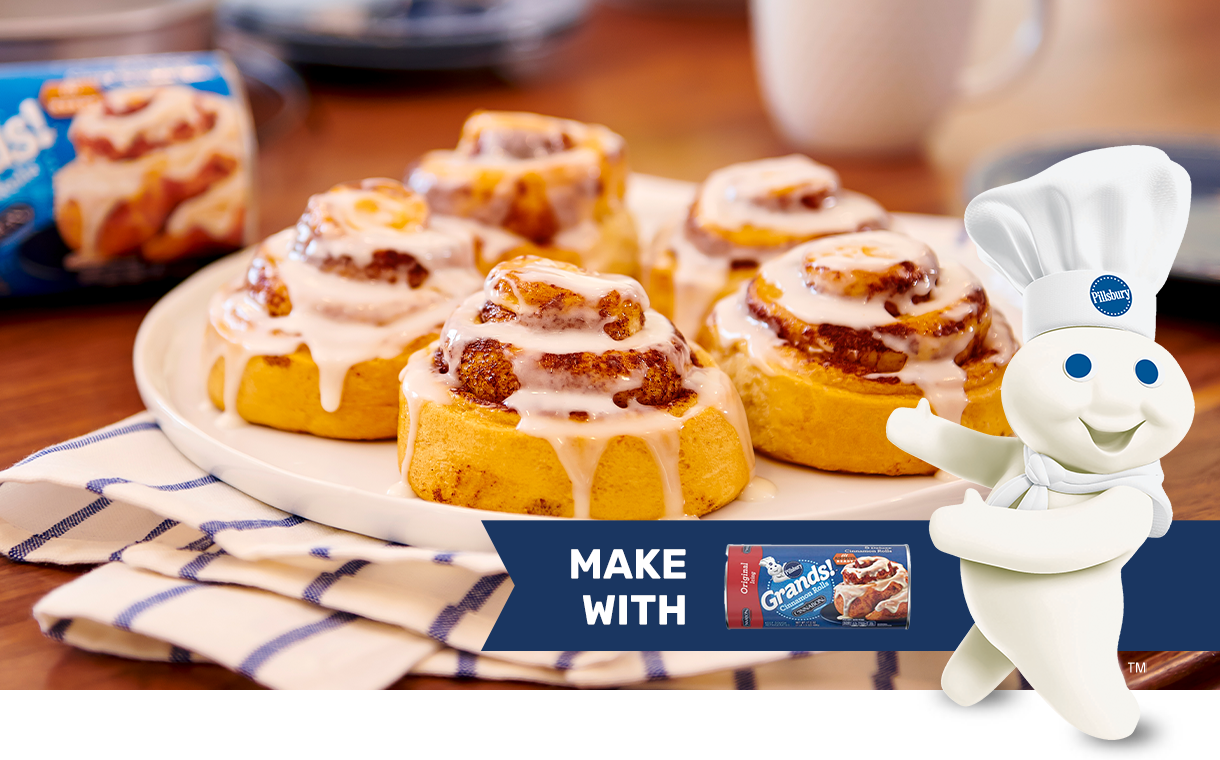 Make With Pillsbury Cinnamon Rolls