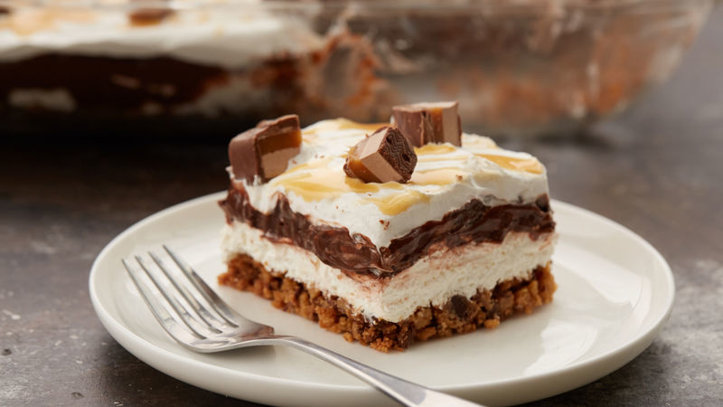 Milky Way™ Chocolate Lasagna