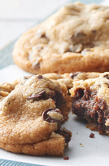 3-Ingredient Brownie Batter Cookies