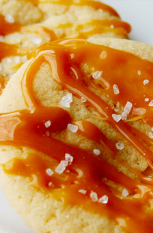 Salted Caramel Sugar Cookies