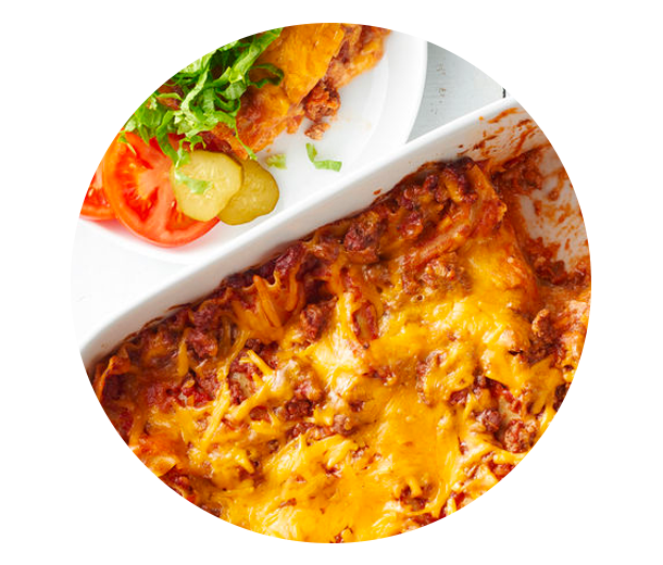 Spinach and Beef Lasagna