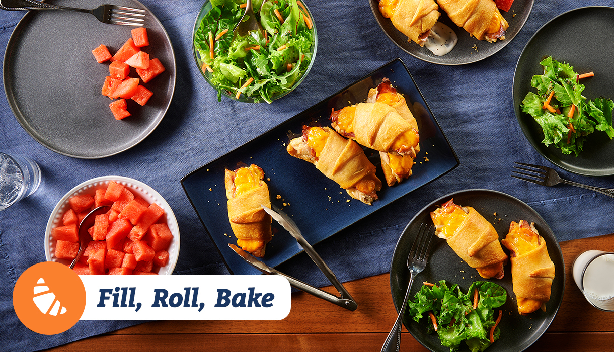 Fill, Roll, Bake