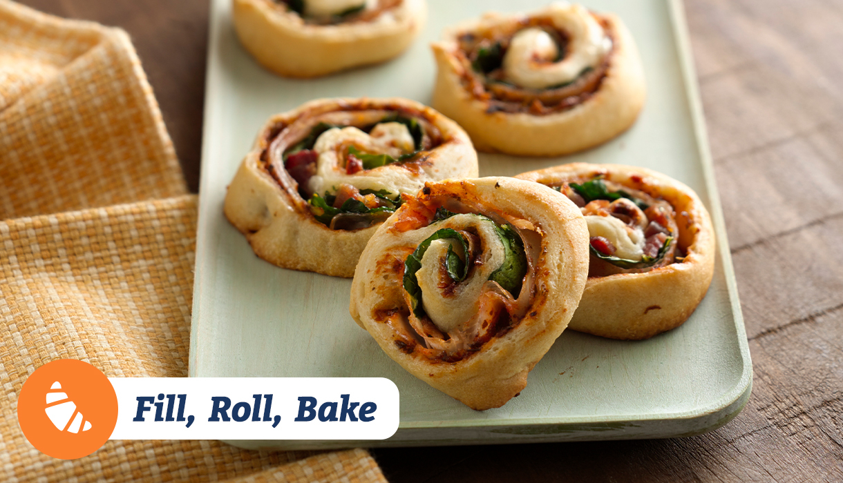 Fill, Roll, Bake