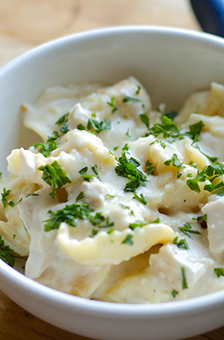 One-Pot Tortellini Alfredo