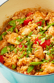 One-Pot Teriyaki Chicken and Rice