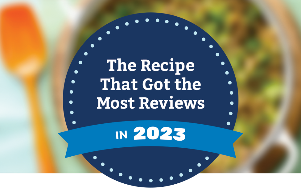 The Recipe That Got the Most Reviews in 2023