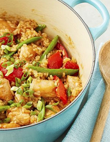 One-Pot Teriyaki Chicken and Rice