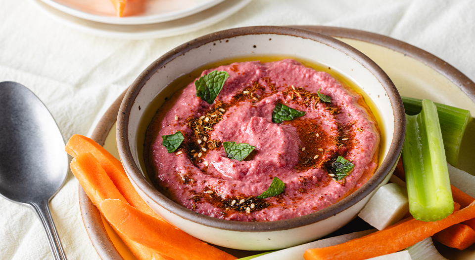 3-Step Za’atar Beet Dip