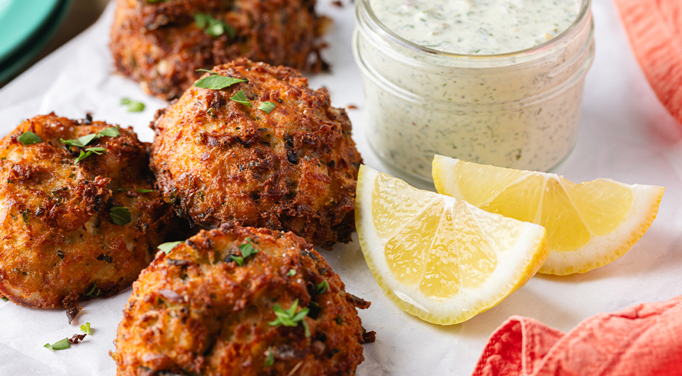 Deep Fried Walleye Cakes