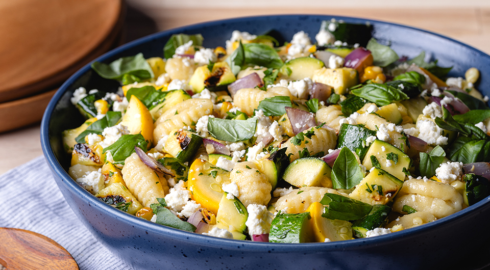 Grilled Gnocchi Salad