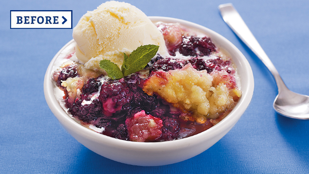 Easy Blackberry Cobbler