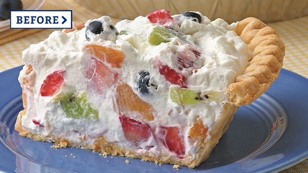 Fruit and Cream Pie