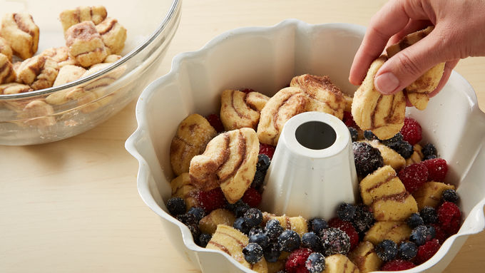 Berry-Cinnamon Roll Monkey Bread