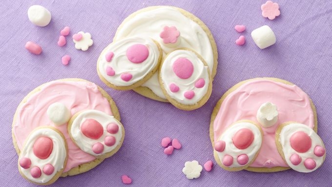 Adorable Easter Butt Cookies