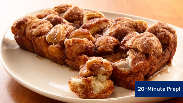 Weekend Morning Treat: Cinnamon Sugar Pull Apart Loaf