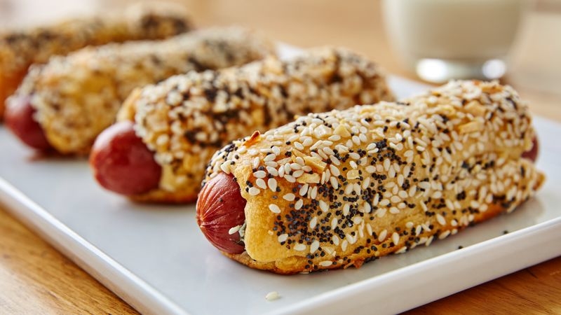 Family-Favorite Everything Bagel Crescent Dogs