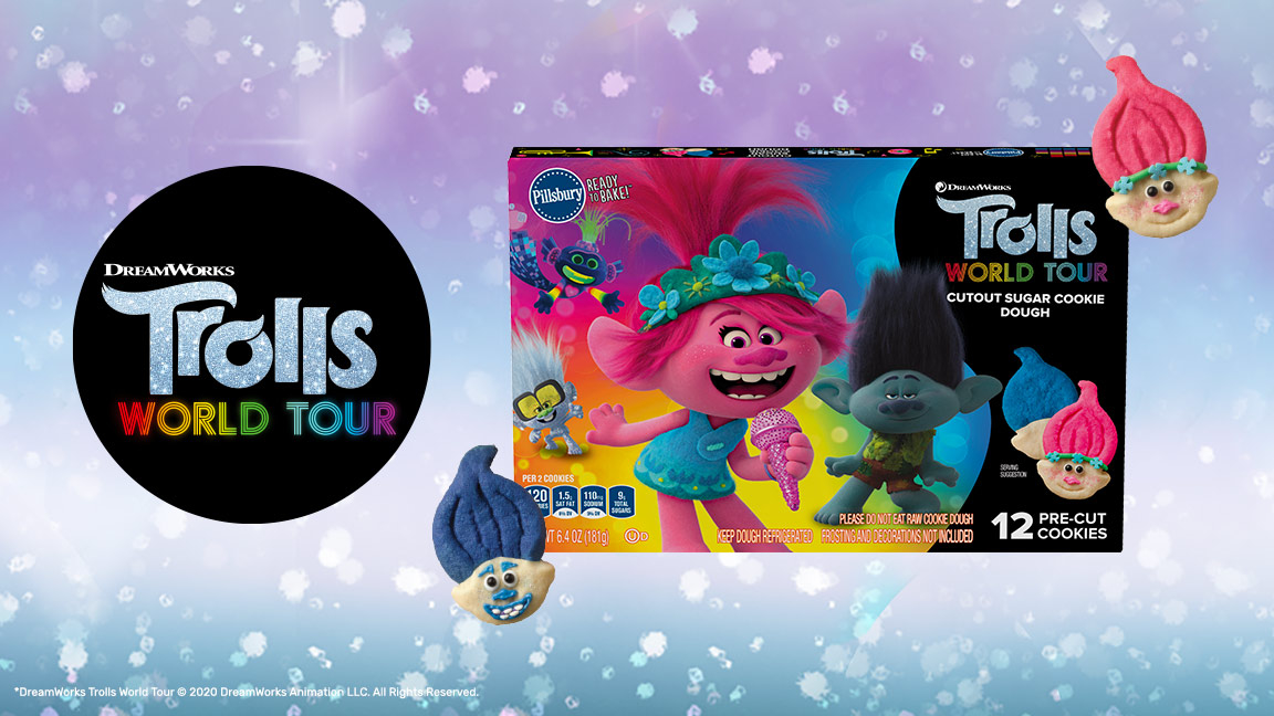 Our Limited Edition Trolls Sugar Cookies Are Back and Better Than Ever!