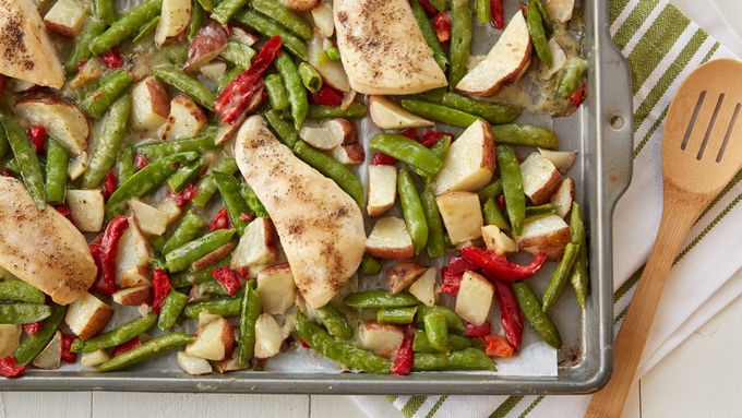 ChickenAndVegetablesSheetPanMeal