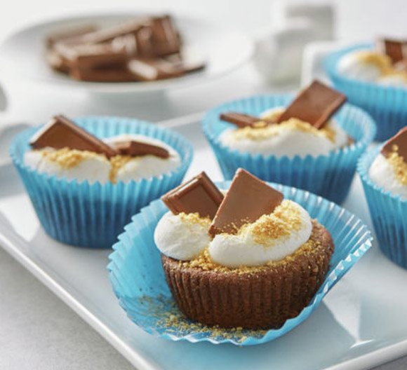 S’mores Brownie Cups