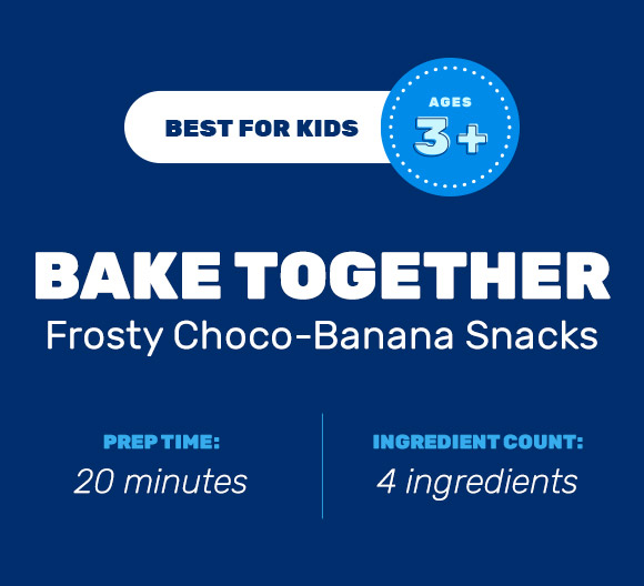 Frosty Choco-Banana Snacks
