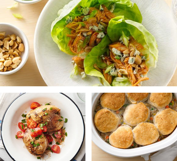 Slow-Cooker Chicken Dinners to Beat the Summer Heat