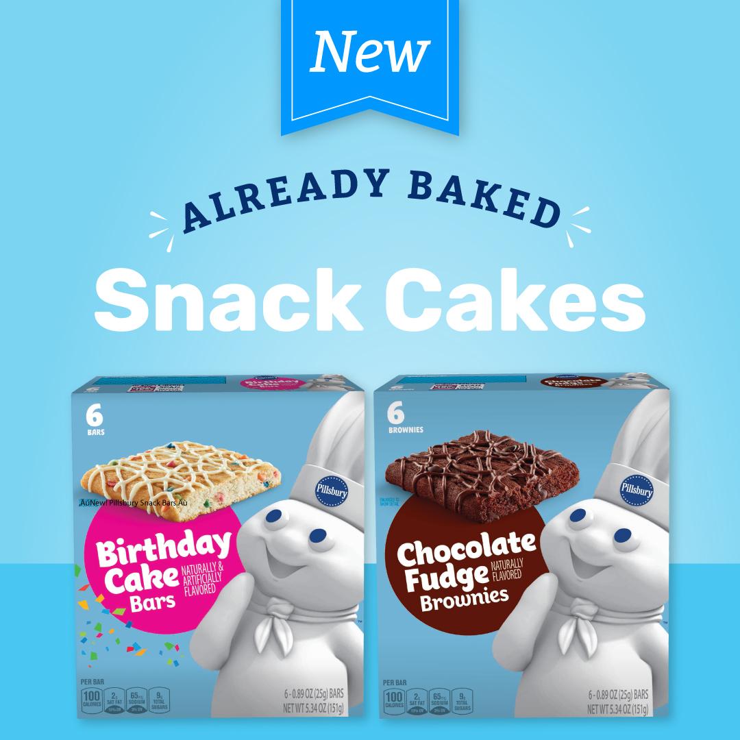 Introducing New Pillsbury Snack Cakes