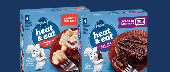 New! Pillsbury Heat and Eat Treats