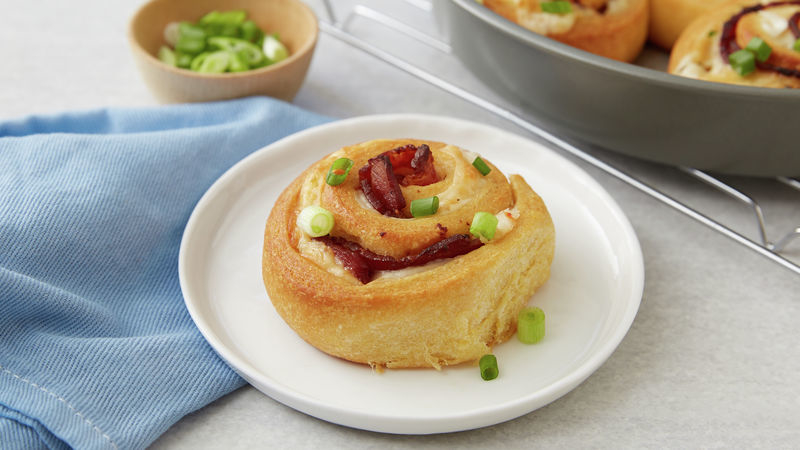 Bacon and Pepper Jack Cornbread Swirls