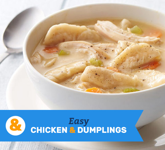 Easy Chicken & Dumplings
