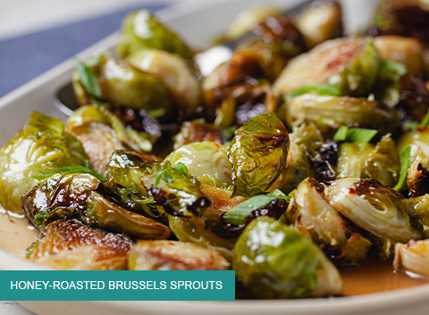 Honey-Roasted Brussels Sprouts