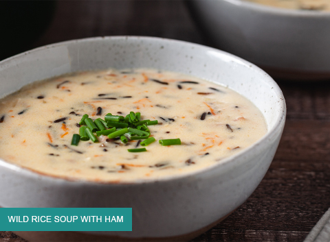 Wild Rice Soup with Ham