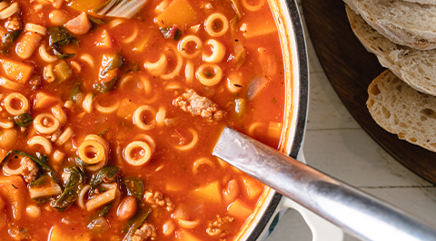 Hearty Squash Minestrone