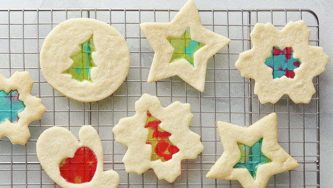 Easy Stained Glass Holiday Cookies