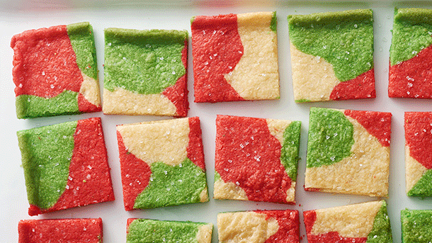 How to Make Marbled Sugar Cookie Squares Video