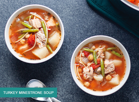 Turkey Minestrone Soup