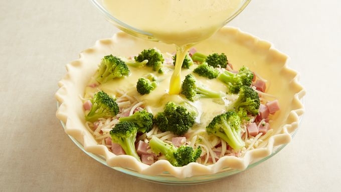 Ham and Broccoli Quiche