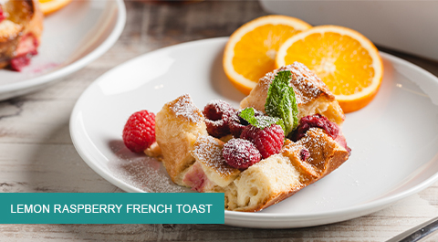 Lemon Raspberry French Toast