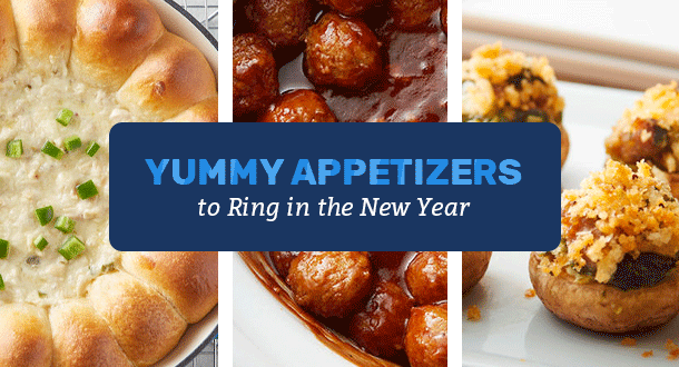 Yummy Appetizers to Ring in the New Year