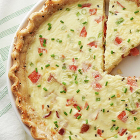 Everything Bagel Quiche
