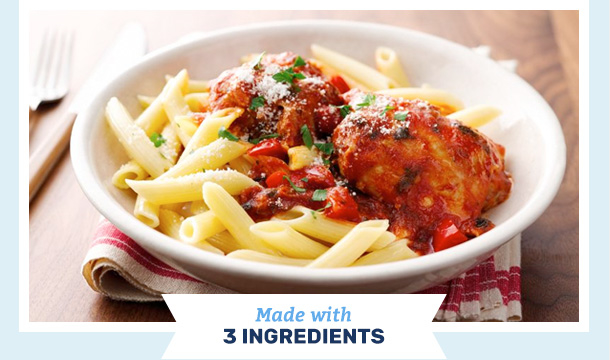 Slow-Cooker 3-Ingredient Italian Chicken