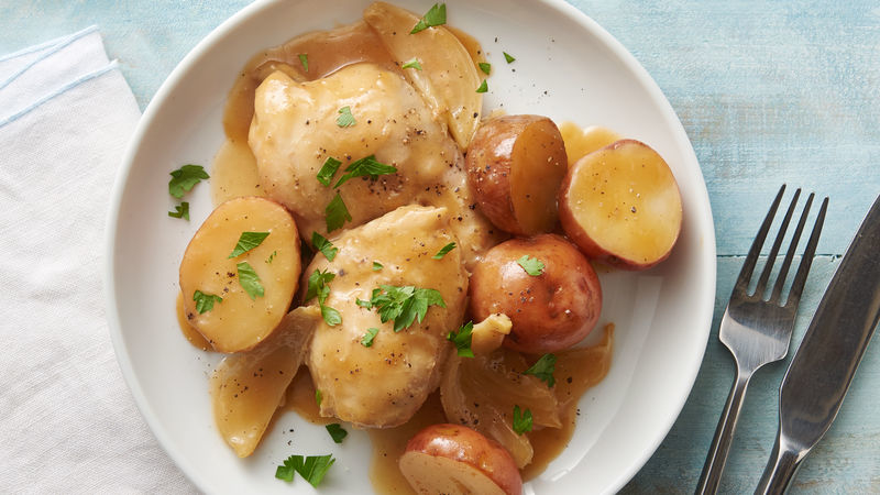 Slow-Cooker Honey Garlic Chicken