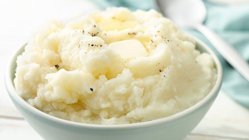 No-Fuss Homemade Mashed Potatoes