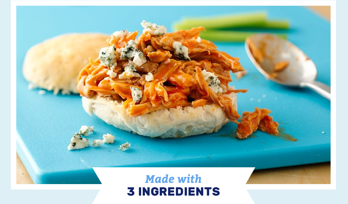 Buffalo-Ranch Slow-Cooker Chicken