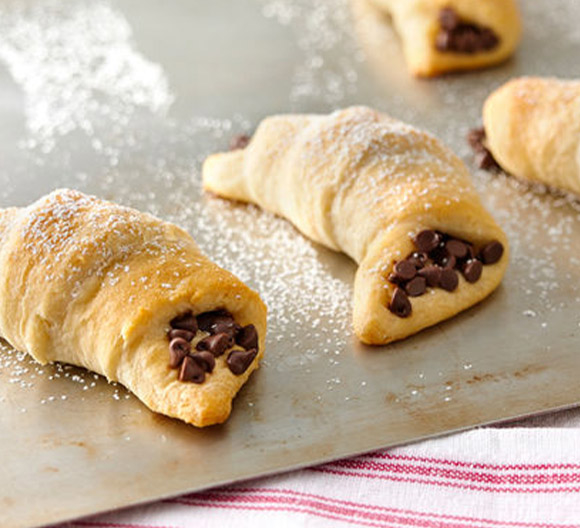 Chocolate-Filled Crescents