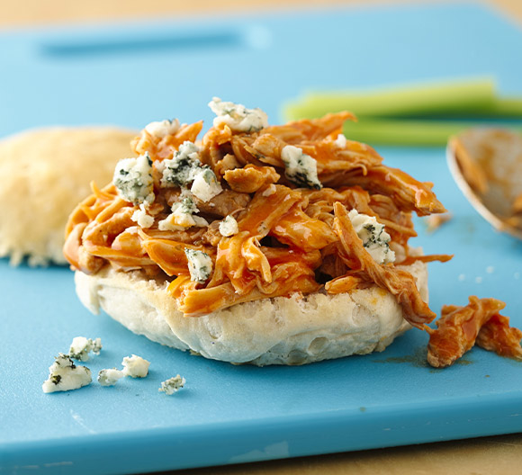 Buffalo-Ranch Slow-Cooker Chicken